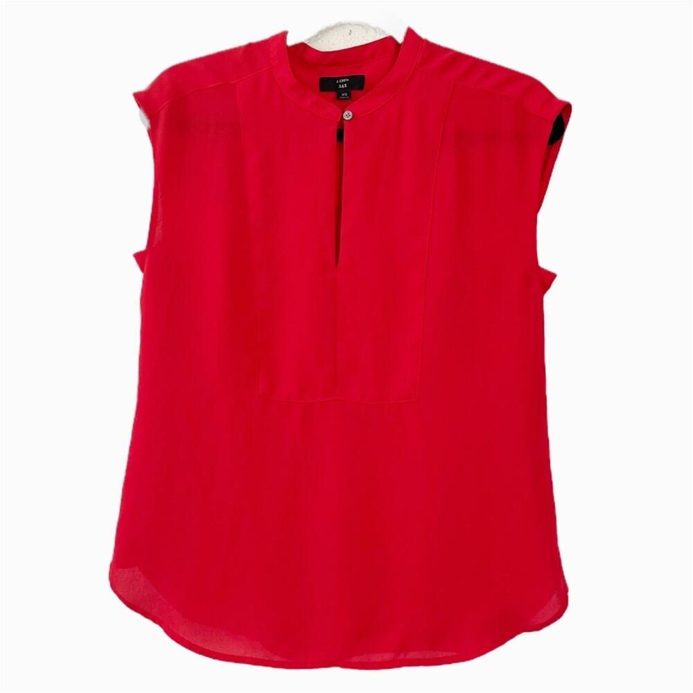 J.Crew Drapey Cap Sleeve Top  Size XS EUC